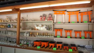Geleneksel Japon Hediyelik eşya saklamak Fushimi Inari tapınak Tapınak