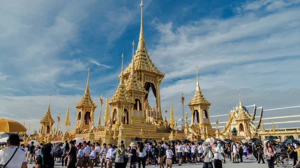 O Crematório Real de Sua Majestade o Rei Bhumibol Adulyadej — Fotografia de Stock