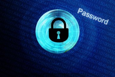 Ağ arabirimini kullanarak, teknolojik arka plan üzerinde erkek el.