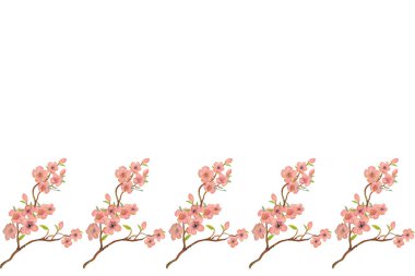 Zarif, pembe suluboya çiçekleri, yaprakları ve tomurcukları olan büyüleyici el resimleri. Tekstil baskıları için kusursuz desen, çocukların posteri, sevimli kırtasiye, yakın plan, kopyalama alanı