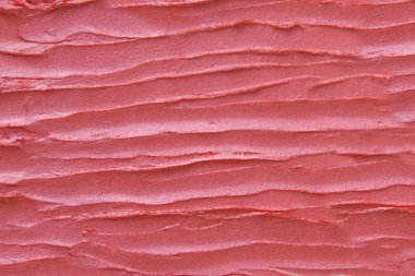 Ruj lekesi arkaplan dokusu örneği beyaz, makyaj örneği, makyaj malzemesi, doğal kozmetik konsepti üzerine izole edilmiş birçok pembe renk tonu