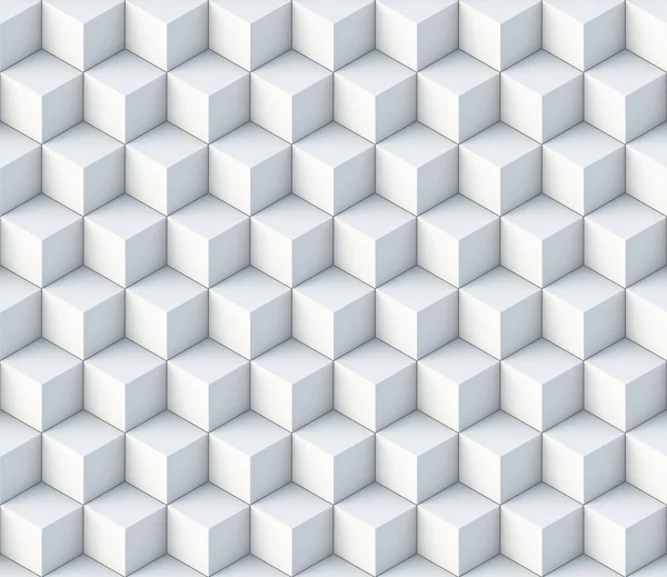 3D-kuber sömlösa mönster prydnad — Stockfoto