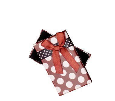 beyaz zemin üzerinde hediye