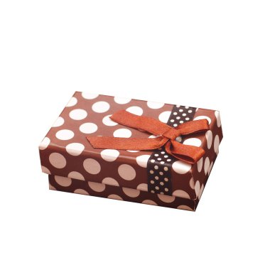 beyaz zemin üzerinde hediye