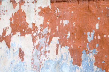 Dokulu arka plan, Grunge duvar.