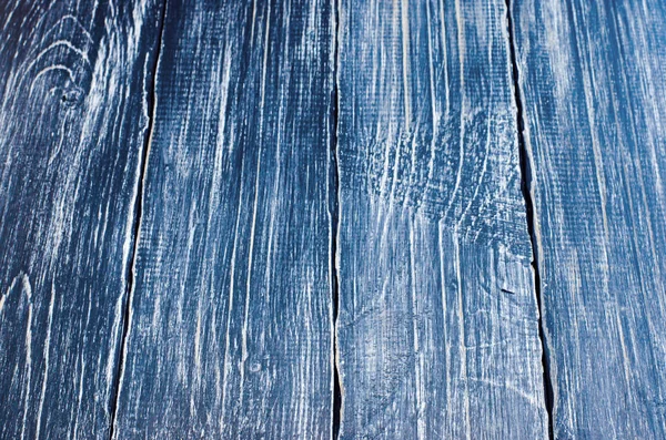 Eski ahşap doku, mavi ahşap, arka plan tasarımı için. Yatay — Stok fotoğraf