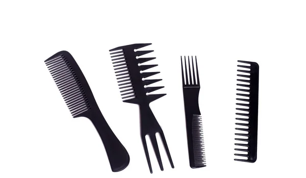 Comb isolated on white background. tools of the hairdresser. the concept of hair care — Stock Photo, Image