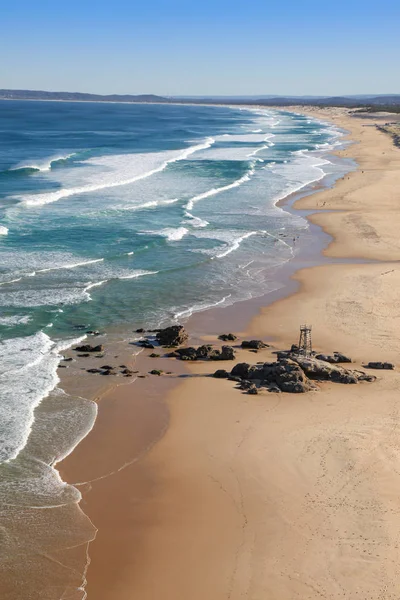 Rudy plaży - newcastle australia — Zdjęcie stockowe