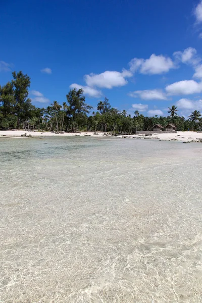 Eton Beach Vanuatu - trópusi táj, a Dél-csendes-óceáni — Stock Fotó