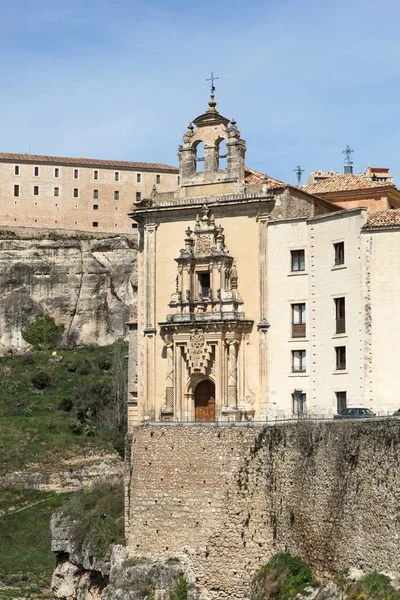 Historiska byggnader Cuenca Spanien — Stockfoto