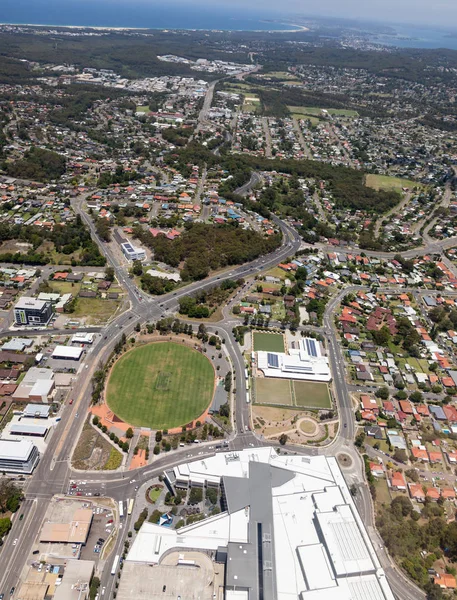 Чарлстоун, Новый Южный Уэльс, Австралия - вид с воздуха на юг . — стоковое фото
