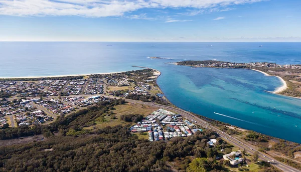 Kanal des Schwanenmeeres - Macquarie-See — Stockfoto