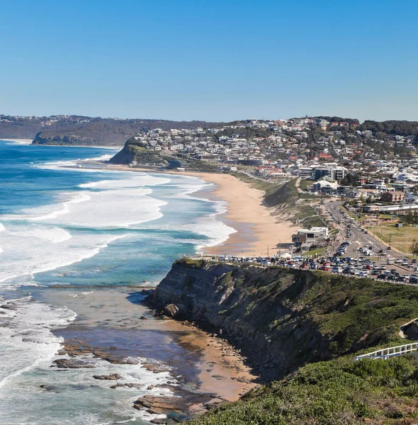 Bar Beach Merewether Two Popular Inner City Beaches Newcastle Nsw — Stock Photo, Image