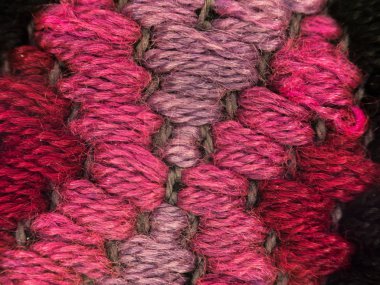 Tekstil renkli yakın çekim