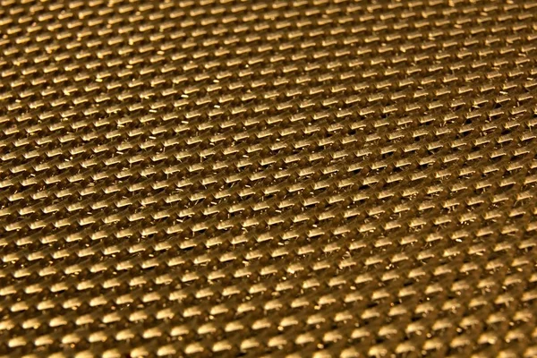 Golden Perforated Steel Sheet Perforated Iron Plate — Stockfoto