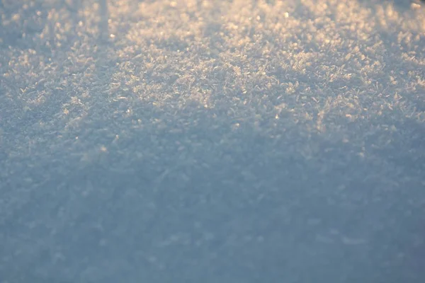 Heldere Sneeuw Voor Achtergrond — Stockfoto