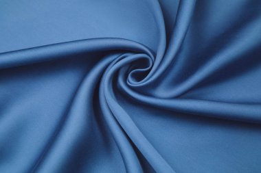 Pamuk fırçalayan kumaş saten dokuma iplikleri bir görüntü sarmalında