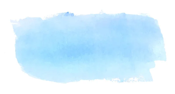 Akvarell Handmålade Abstrakt Blå Bakgrund Konst Penseldraget — Stockfoto