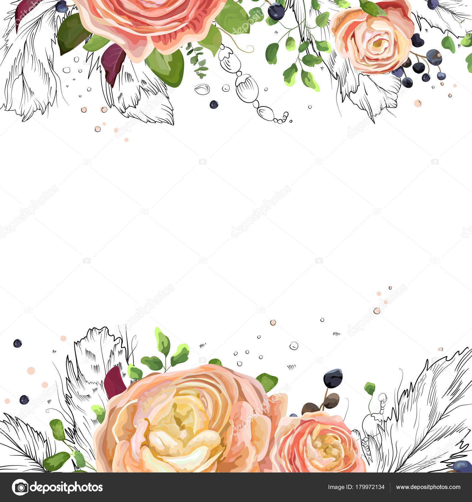 Peach Flowers Border Shop Brewster Peach Fruit Floral Border