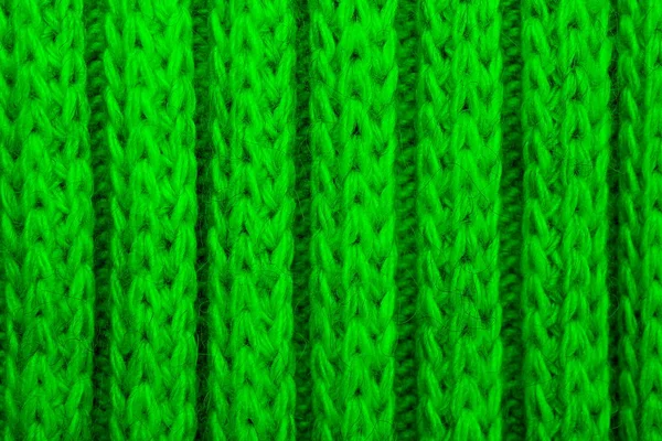 Texture Vertical Stripe Knitting Green Juicy Background Face Knitting — 스톡 사진