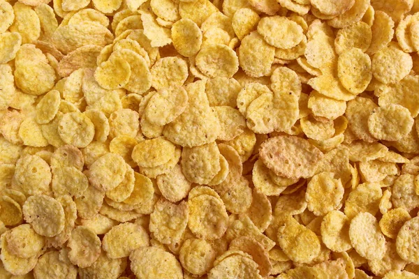 Trockene Und Knackige Textur Trockener Cornflakes — Stockfoto