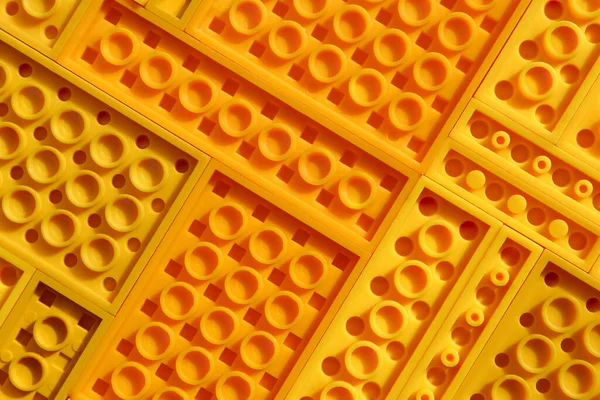 Texture Childrens Building Game Yellow Diagonal Rectangle — Stock Photo, Image