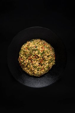 Lübnan Arap salatası Tabule Tabule Tabbouleh bulgurlu ve sebzeli