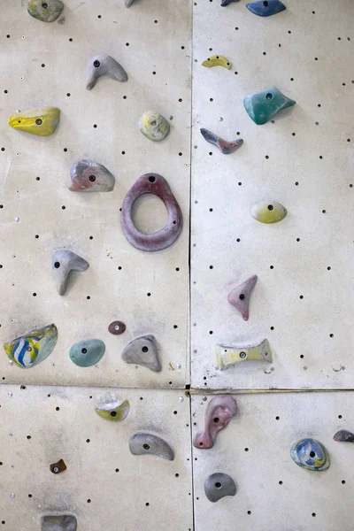 Indoor rock climbing wall