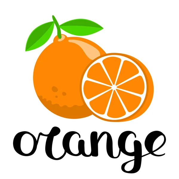 Naranja — Vector de stock