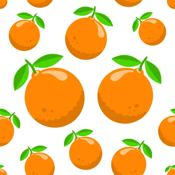 Modèle avec des oranges — Image vectorielle