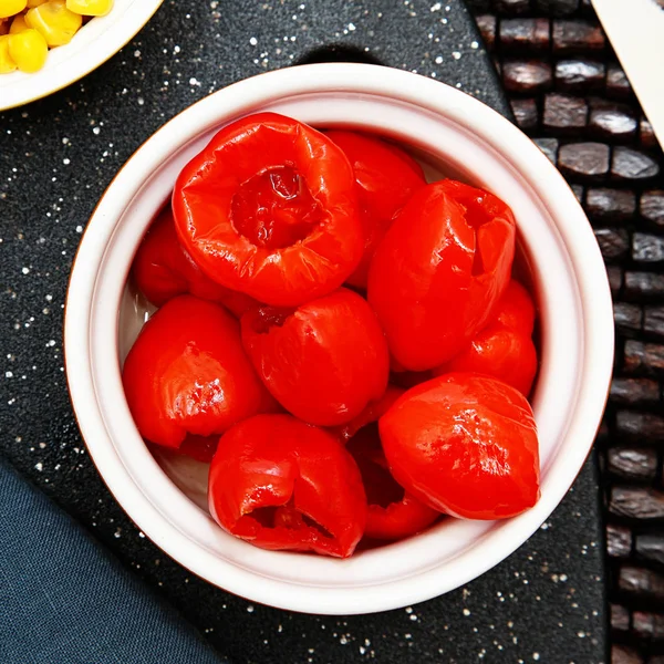 Peppadew baharatlı tatlı biber — Stok fotoğraf