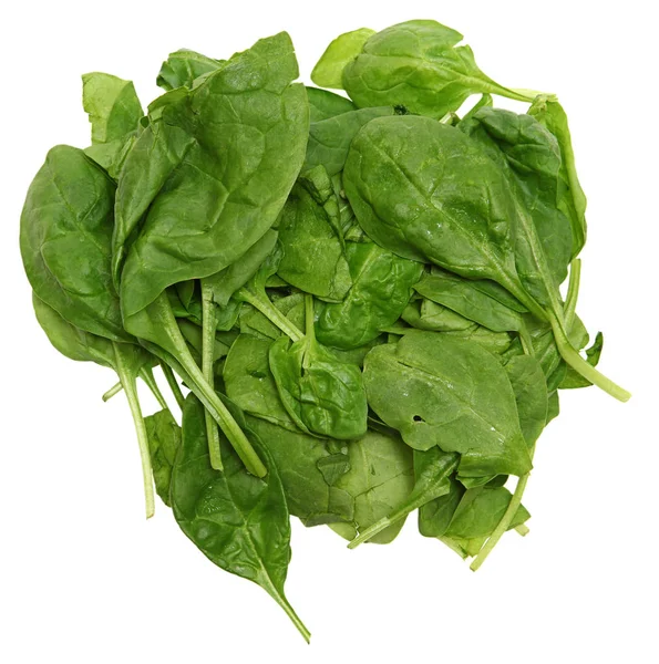 Spinach Leaves Overhead — Stock Photo, Image