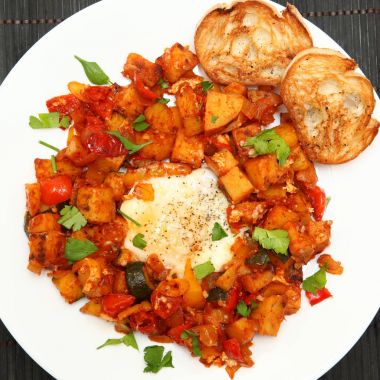 İspanyol tarzı yumurta 