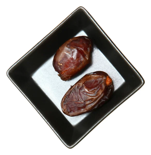 Medjool Dates in bowl — Stock Photo, Image