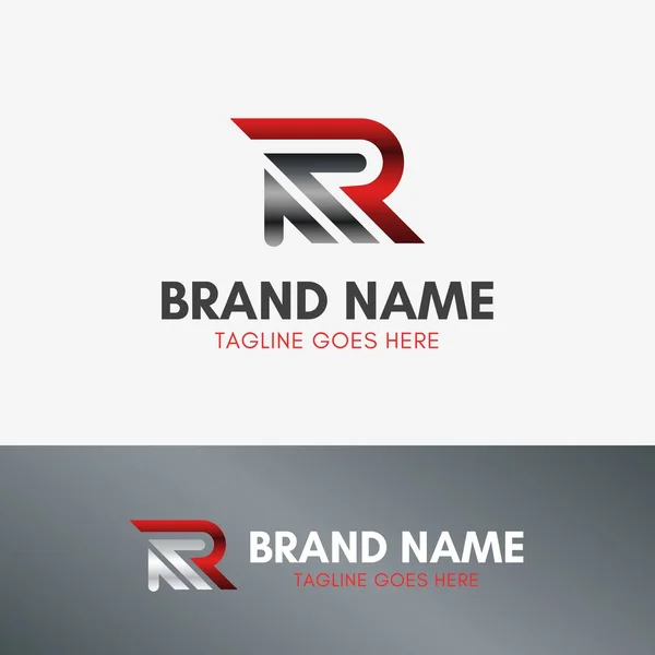 Mektubu oku Logo R — Stok Vektör
