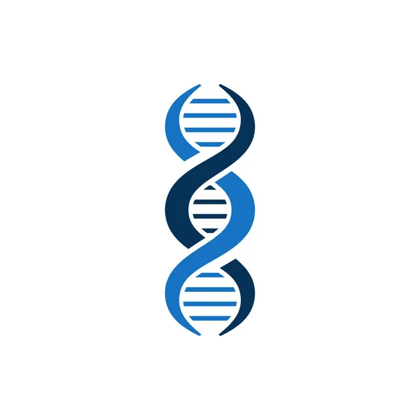 Science Dna Logo Icon Template — Stock Vector