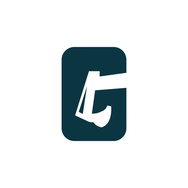 Ekskavatör logo şablonu vektör