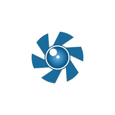 Kamera fotoğraf logo ve simge şablon vektör