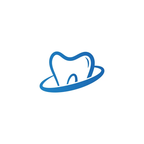 Czyszczenie Zębów Logo Szablon Projektu — Wektor stockowy