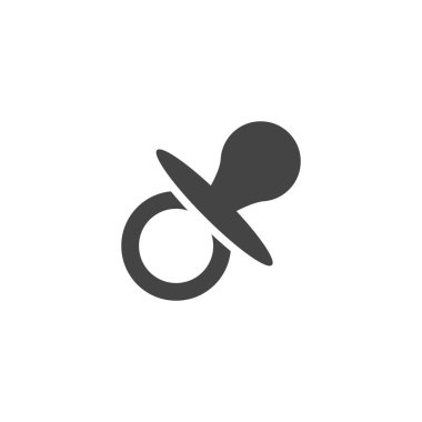 Silikon emzik tasarım şablonu izole edildi