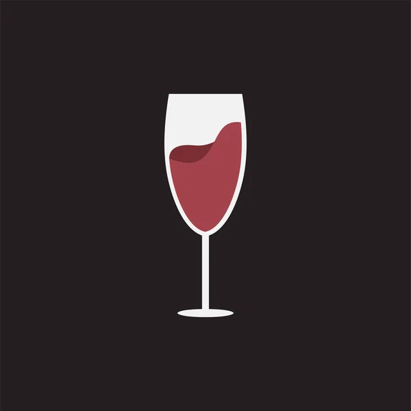 Шаблон дизайну іконок вина Векторні ізольовані ілюстрації — стоковий вектор