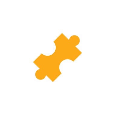 Otizm simgesi tasarım şablonu izole edilmiş vektör illüstrasyonu