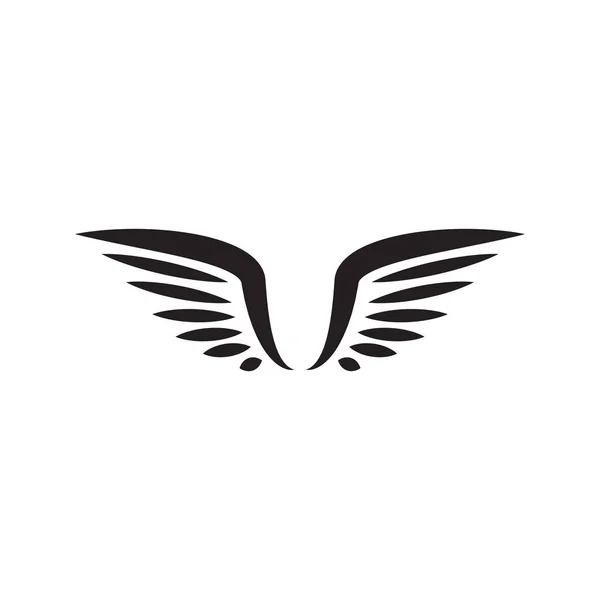 Wing ikon design sablon vektor elszigetelt illusztráció — Stock Vector
