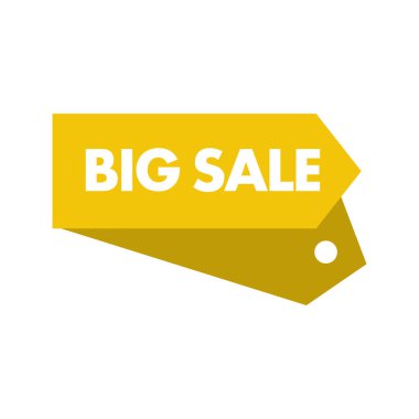 Banner satış grafik tasarım şablonu vektör izole