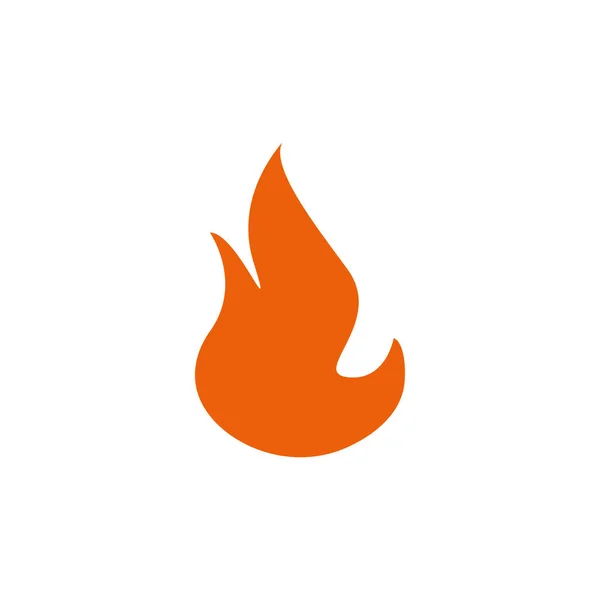 Feuer-Symbol-Design-Vorlagenvektor isoliert — Stockvektor