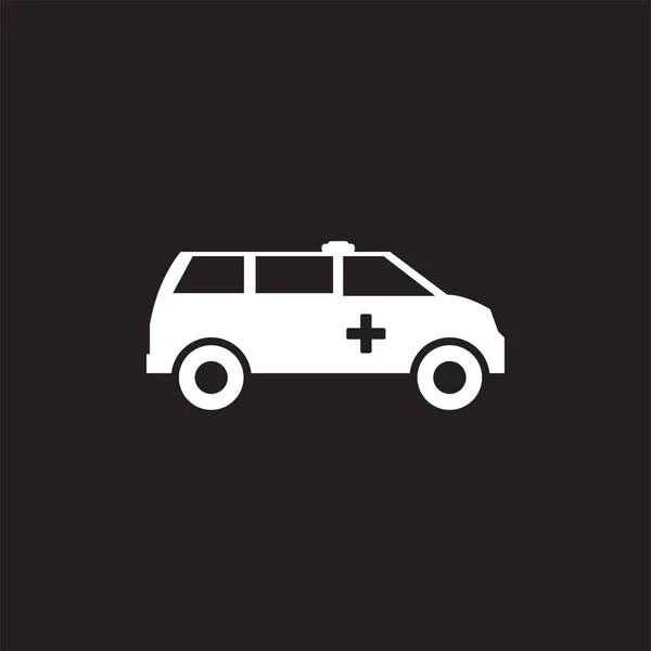 Ambulance Grafisch Ontwerp Template Vector Geïsoleerd — Stockvector