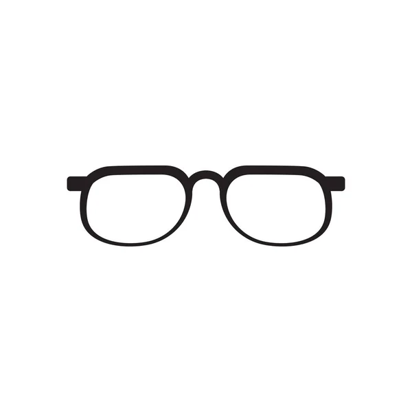 Plantilla Diseño Gráfico Gafas Vector Aislado — Vector de stock