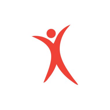 Soyut çocuk grafik tasarım şablonu izole edildi