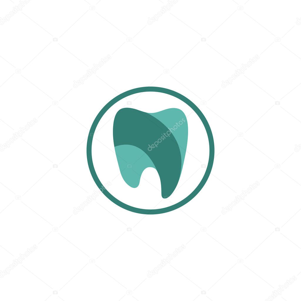 Dental graphic design template vector isolated