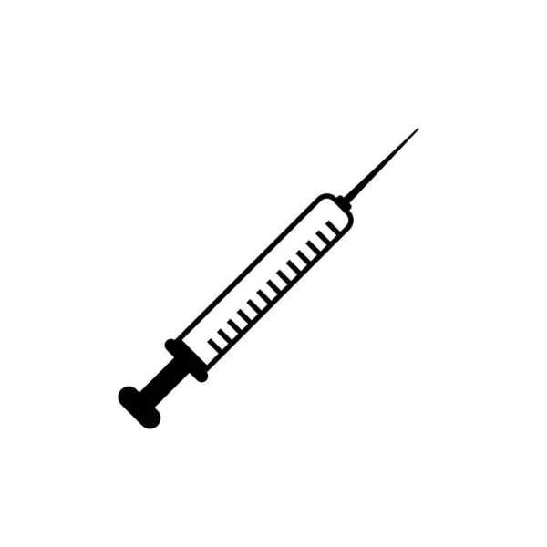 Syringe Icon Design Template Vector Isolated Illustration — Stock Vector